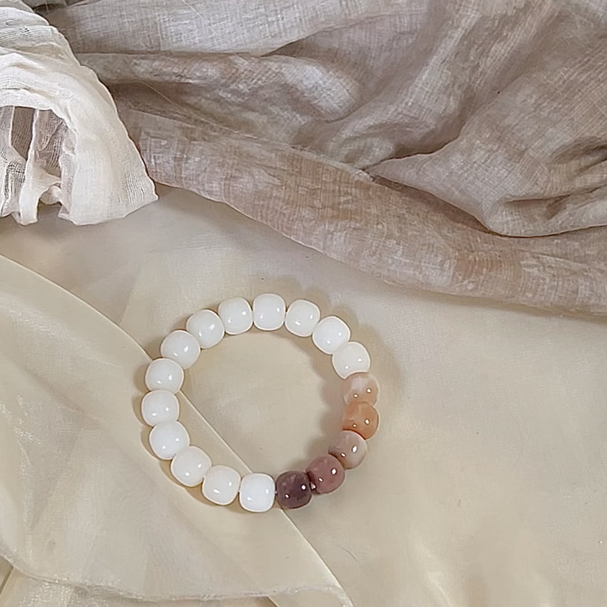 Decorative Bodhi beads bracelet color