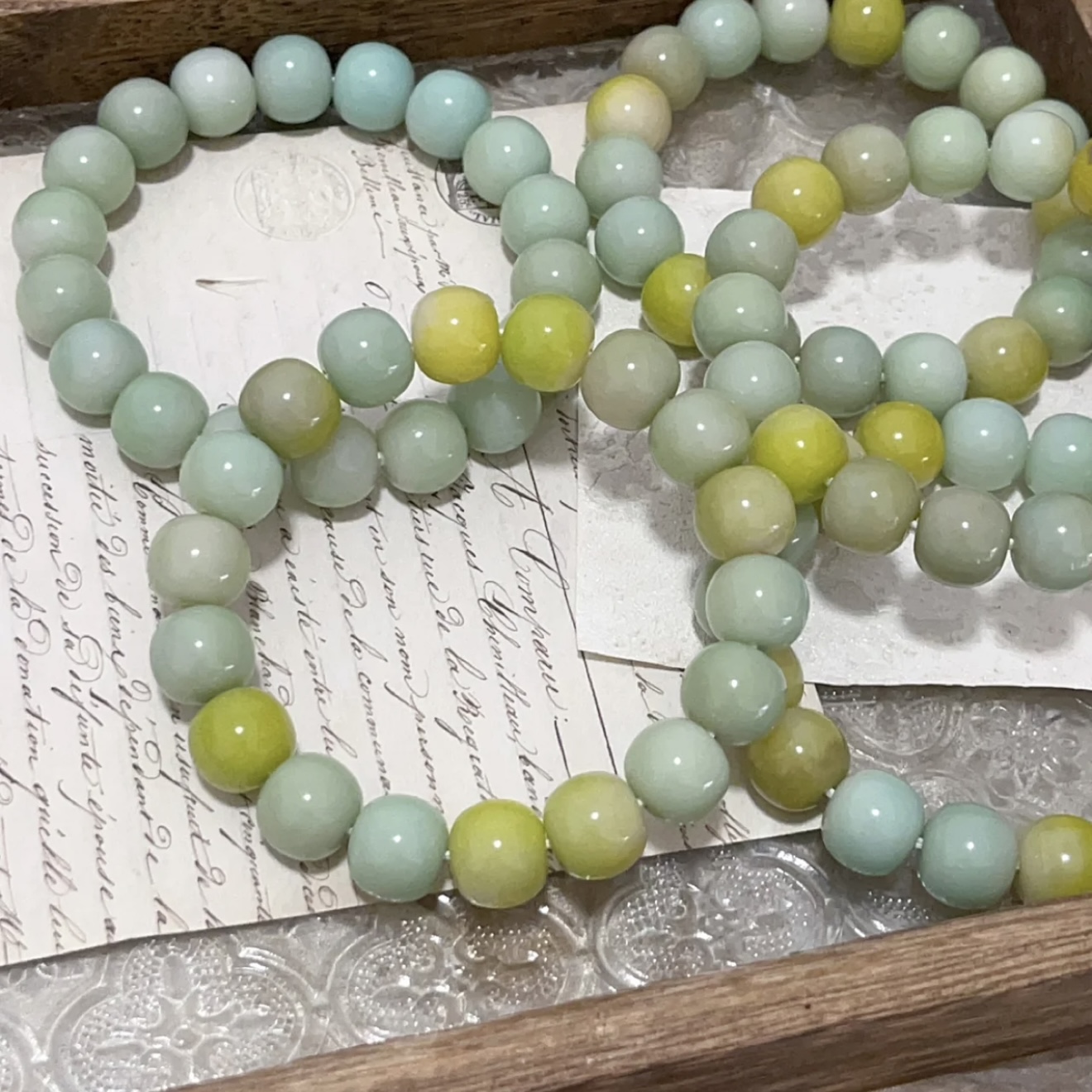 Decorative Bodhi beads bracelet