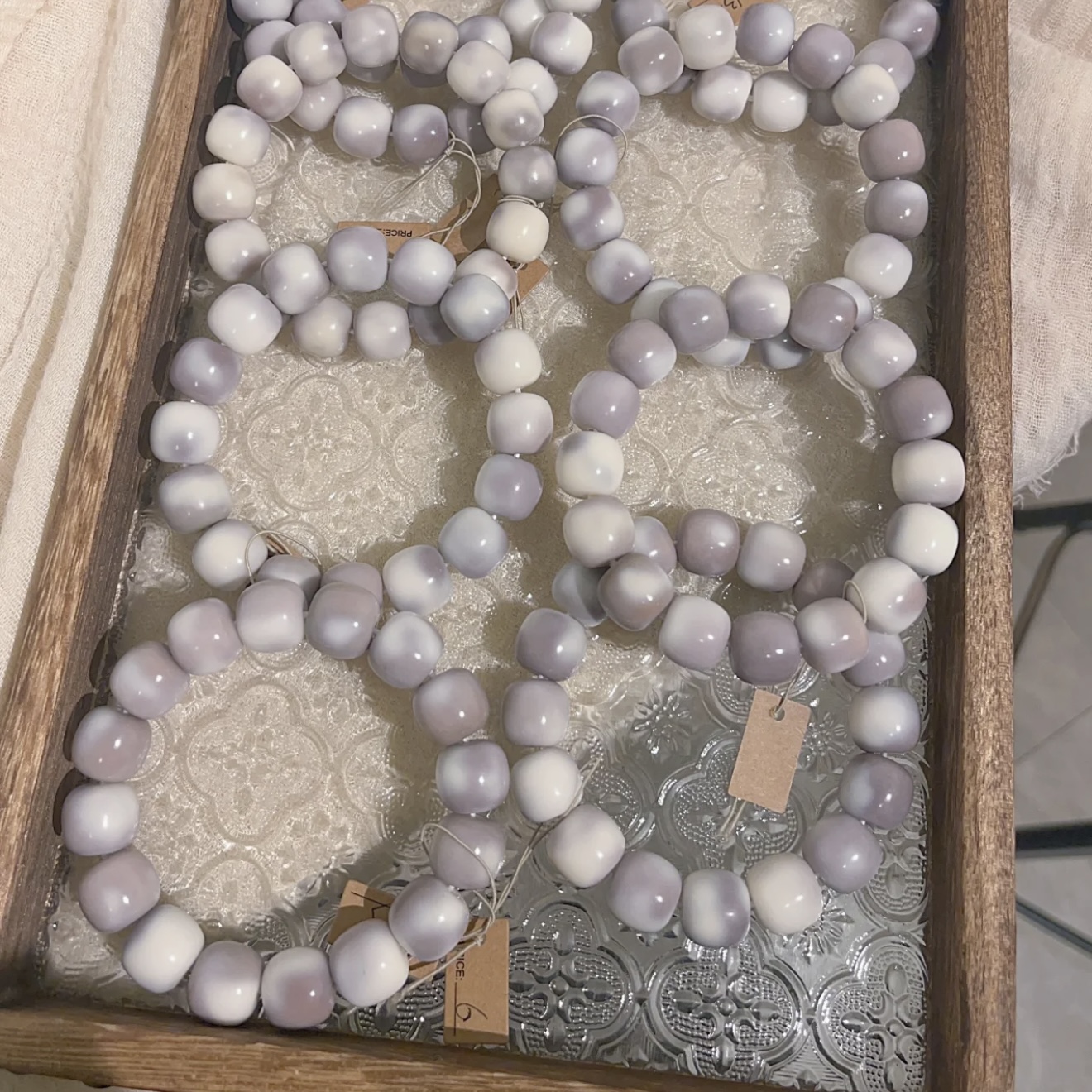 	Decorative Bodhi beads bracelet