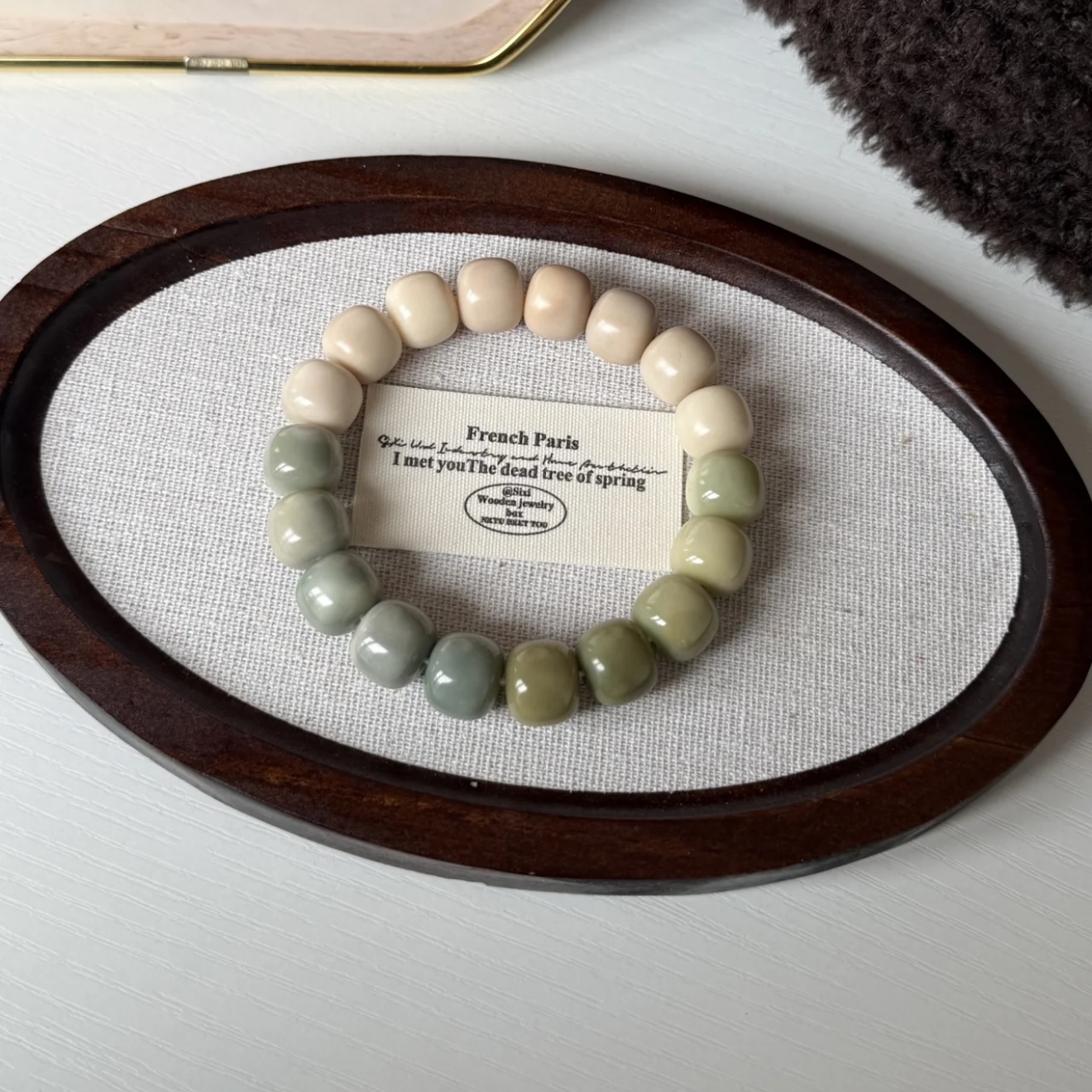 Decorative Bodhi beads bracelet